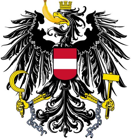 »Breaking« Geleakter Entwurf zeigt Ö-Bundesadler mit Bananen 2 Bundesadler mit einer Banane im Schnabel.
(c) AdobeStock/ K2