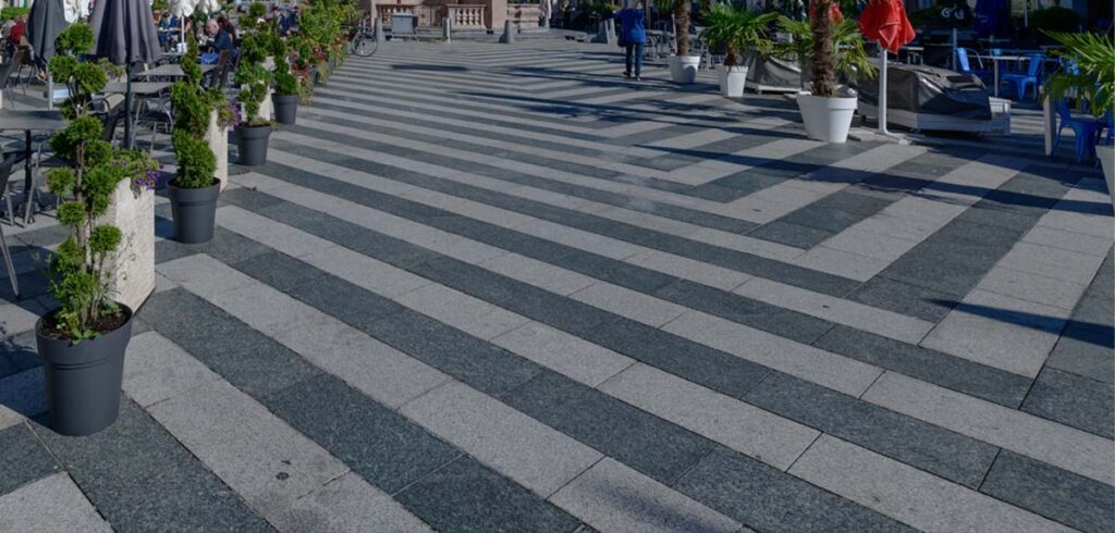 Ausschnitt des Hauptplatzes von St. Pölten. (c) AdobeStock