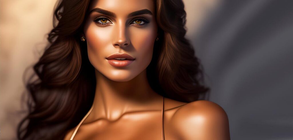 Kopf eines KI generierten Models. (c) Pixabay.com