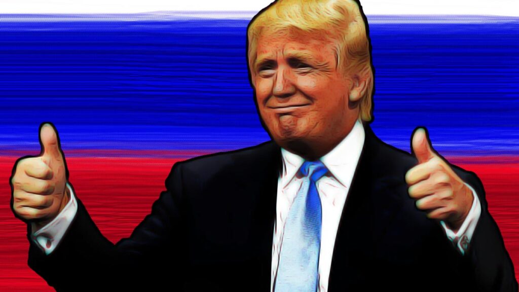 Donny Trump mit beiden Daumen hoch. (c) Pixabay.com