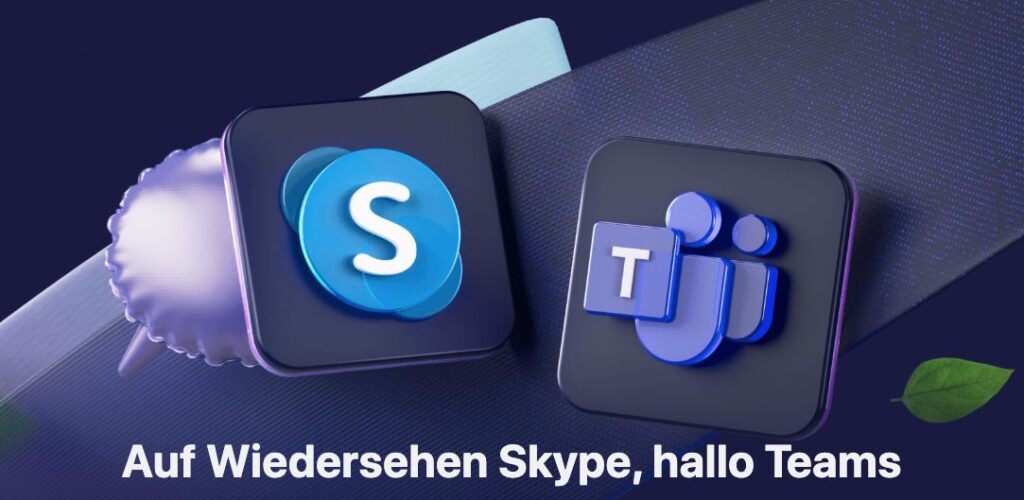 Skype ist tot – What’s next? Ein Nachruf mit Zukunftsausblick 1 Screenshot des Skype-Abschiedsscreens.